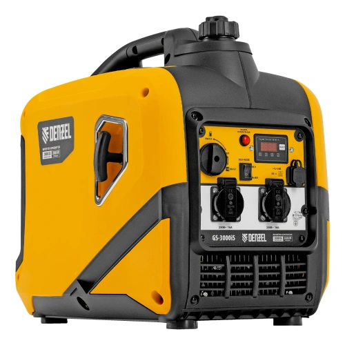 Генератор инверторный GS-3000iS, 3,0 кВт, 230 В, закрытый корпус, ручной старт DENZEL по ценам производителя в Казани с доставкой по всей России