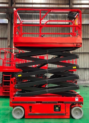 Подъемник ножничный самоходный с выдвижной платформой 450 кг 8/10м TOR AMSL0810 DC аккумуляторный купить в Москве с доставкой по всей России | ProtosMarket.ru