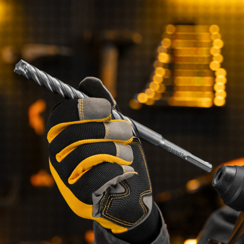 Бур по бетону, цельная крестовая пластина, 14x215 мм, SDS PLUS Denzel по ценам производителя в Казани с доставкой по всей России