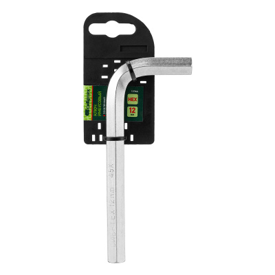 Ключ имбусовый HEX, 12 мм, 45x, закаленный, никель Сибртех купить в Москве с доставкой по всей России | ProtosMarket.ru