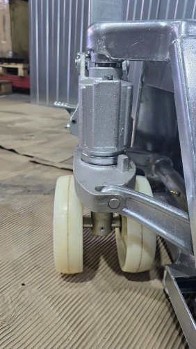 Тележка гидравлическая оцинкованная 2500 кг 1150 мм нейлоновые колеса TOR WH-25G по ценам производителя в Казани с доставкой по всей России