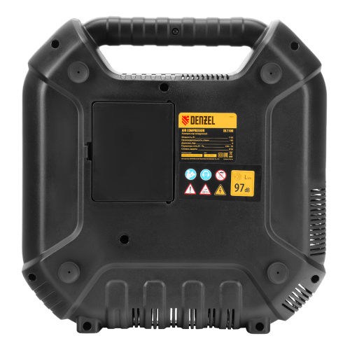 Компрессор воздушный DL1100 1.1 кВт, 180 л/мин, с набором аксессуаров Denzel купить в Москве с доставкой по всей России | ProtosMarket.ru