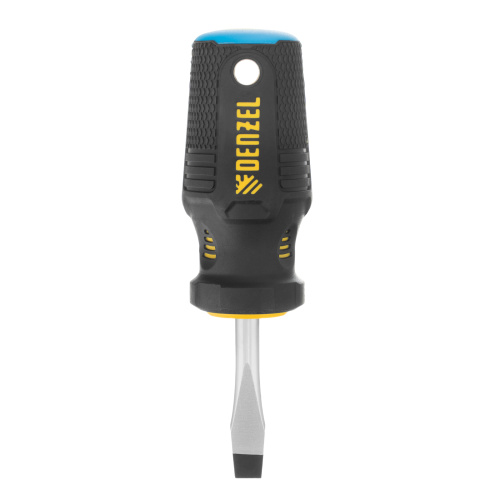 Отвертка SL6x38 мм, CrV, трехкомпонентная рукоятка Denzel по ценам производителя в Казани с доставкой по всей России