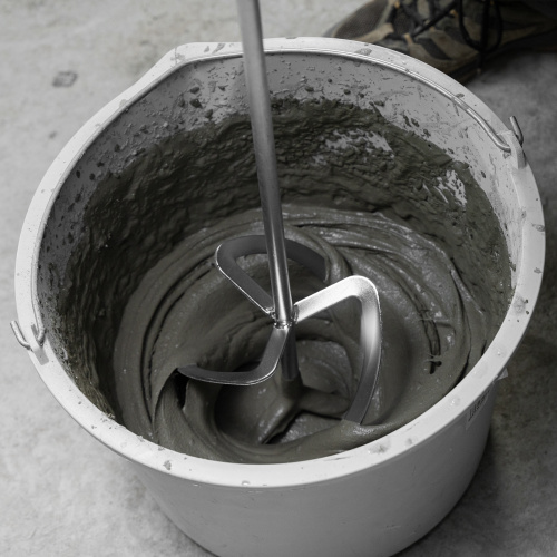 Насадка для миксера, для тяжелых растворов, 160 х 590 мм, оцинкованная, хвостовик резьба М14 Сибртех купить в Москве с доставкой по всей России | ProtosMarket.ru