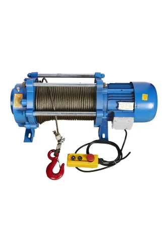 Лебедка электрическая  750 кг  70 м с канатом 380 В TOR KCD по ценам производителя в Казани с доставкой по всей России
