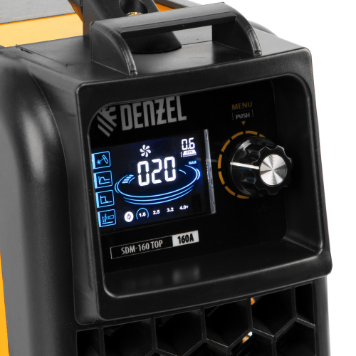 Аппарат инвертор. дуговой сварки SDM-160 Top, 160 А, ПВ 80% Denzel купить в Москве с доставкой по всей России | ProtosMarket.ru