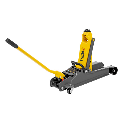 Домкрат гидравлический подкатной с фиксатором, 2,5 т, 85-385 мм Denzel по ценам производителя в Казани с доставкой по всей России