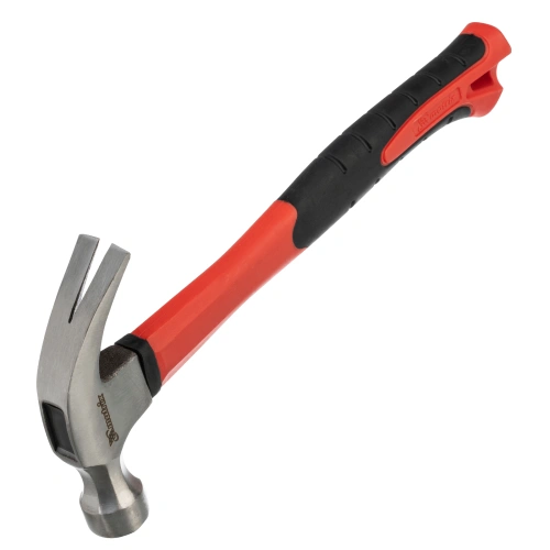 Молоток-гвоздодер optimal, 450 г, фибергласовая обрезиненная рукоятка Matrix купить в Москве с доставкой по всей России | ProtosMarket.ru