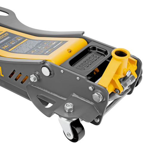 Домкрат гидравлический подкатной, 3,8 т, 110-580 мм, быстрый подъем, низкий подхват, проф. Denzel по ценам производителя в Казани с доставкой по всей России