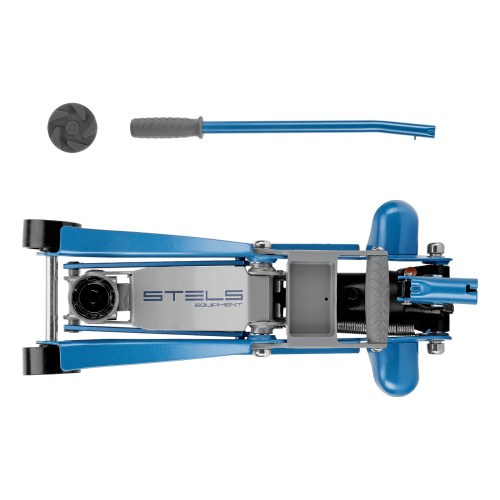 Домкрат гидравлический подкатной, поворотная рукоятка, 2 т, Low Profile, 100-350 мм Stels купить в Москве с доставкой по всей России | ProtosMarket.ru