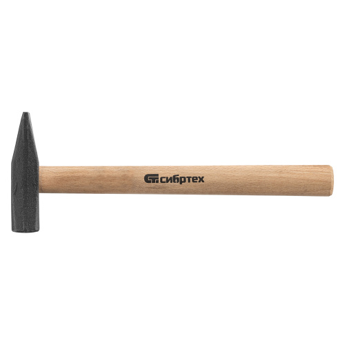 Молоток слесарный 500 г, квадратный боек, деревянная рукоятка Сибртех купить в Москве с доставкой по всей России | ProtosMarket.ru