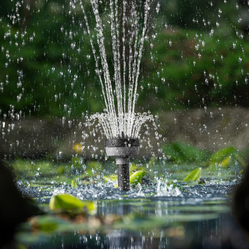 Насос фонтанный FNP90-39, 92 Вт, подъем 3,9 м, 3200 л/ч, колокольчик/каскад/гейзер Denzel купить в Москве с доставкой по всей России | ProtosMarket.ru