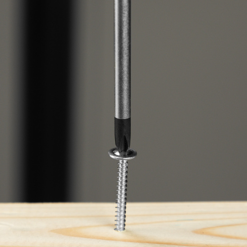 Отвертка, PH2х100 мм, S2, 3к рукоятка Denzel по ценам производителя в Казани с доставкой по всей России