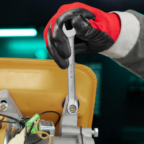 Ключ комбинированный, 10 мм, CrV, матовый хром Stels купить в Москве с доставкой по всей России | ProtosMarket.ru