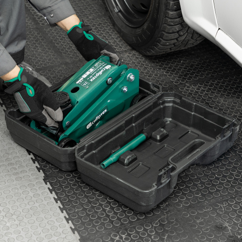 Домкрат гидравлический подкатной, 2,5 т, 148-387 мм, в пласт. кейсе Сибртех по ценам производителя в Казани с доставкой по всей России