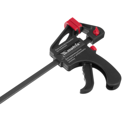 Струбцина универсальная F-образная, 200 х 315 х 45 мм, пластмассовый корпус Matrix купить в Москве с доставкой по всей России | ProtosMarket.ru