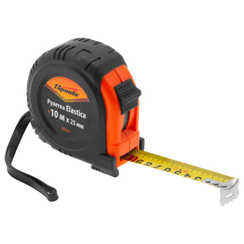 Рулетка Elastica,10 м х 25 мм,обрезиненный корпус Sparta по ценам производителя в Казани с доставкой по всей России