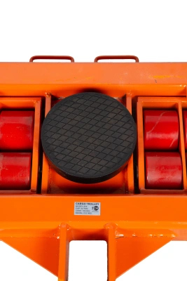 Роликовая платформа поворотная TOR X24 г/п 24 т (с ручкой) по ценам производителя в Казани с доставкой по всей России