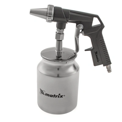 Пистолет пескоструйный с нижним бачком, пневматический Matrix по ценам производителя в Казани с доставкой по всей России