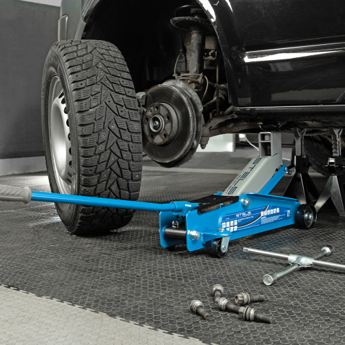 Домкрат гидравлический подкатной, высокий подъем, 3т, SUV, 190-535 мм Stels купить в Москве с доставкой по всей России | ProtosMarket.ru
