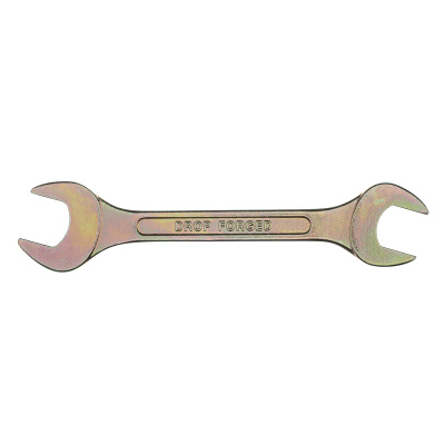 Ключ рожковый, 20 х 22 мм, желтый цинк Сибртех купить в Москве с доставкой по всей России | ProtosMarket.ru