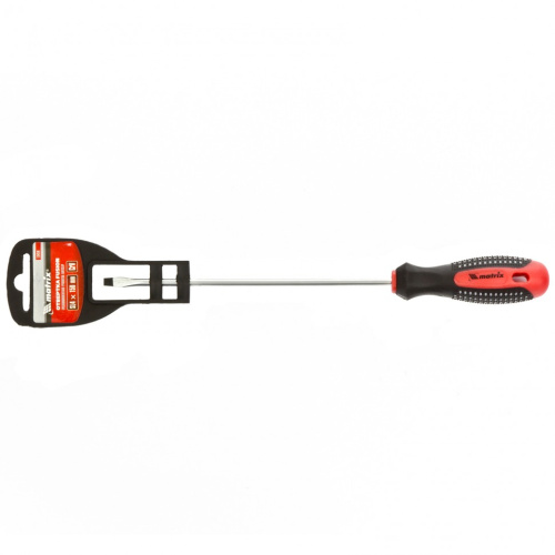 Отвертка Fusion, SL4 х 150 мм, CrV, трехкомпонентная рукоятка "Anti slip" Matrix купить в Москве с доставкой по всей России | ProtosMarket.ru