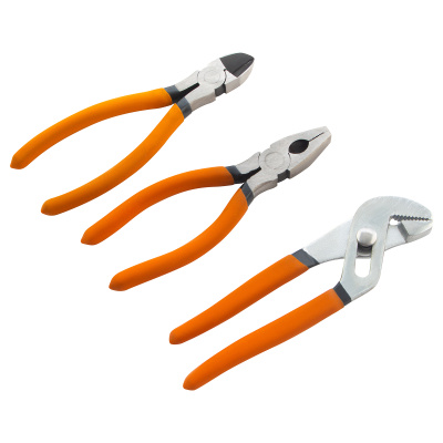 Набор губцевого инструмента №2, 3 предмета: плоскогубцы, бокорезы, клещи переставные Sparta купить в Москве с доставкой по всей России | ProtosMarket.ru