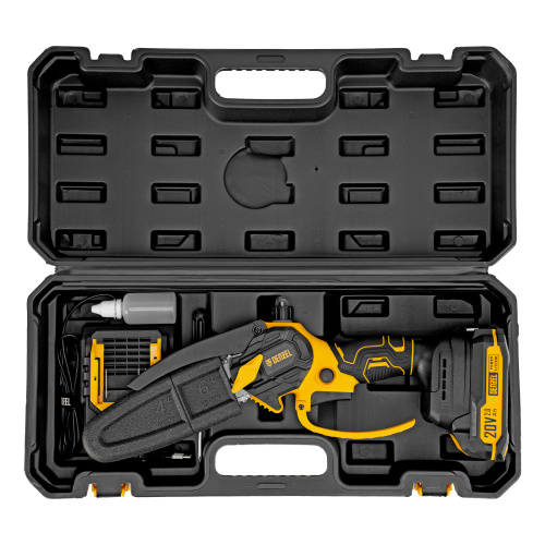 Цепная мини-пила аккумуляторная бесщет., CCS-150, шина 150 мм, Li-Ion, 20 В Denzel по ценам производителя в Казани с доставкой по всей России