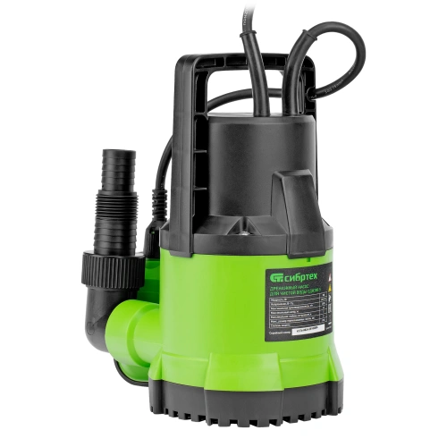 Дренажный насос для чистой воды СДН300-5, 300 Вт, напор 6.5м, 6500 л/ч Сибртех купить в Москве с доставкой по всей России | ProtosMarket.ru