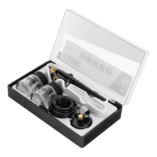 Аэрограф с нижним бачком AB2, 0,8 мм, 22 мл, 11 л/мин Denzel по ценам производителя в Казани с доставкой по всей России