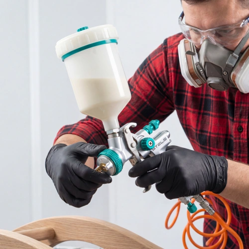 Краскораспылитель AG 901 LVMP профессиональный, гравитационного типа, сопло 1.3 и 1.1 мм Stels купить в Москве с доставкой по всей России | ProtosMarket.ru