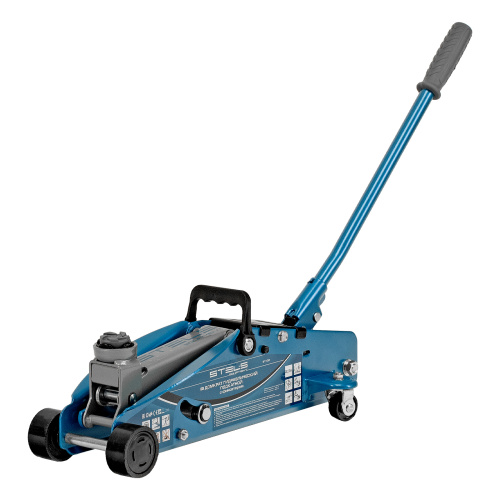 Домкрат гидравлический подкатной с фиксатором, 2.5 т, Safety Pin, 140-385 мм, в кейсе Stels купить в Москве с доставкой по всей России | ProtosMarket.ru