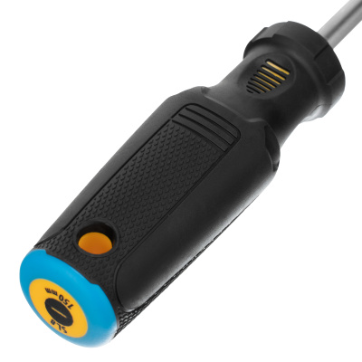 Отвертка SL8x150 мм, CrV, трехкомпонентная рукоятка Denzel по ценам производителя в Казани с доставкой по всей России