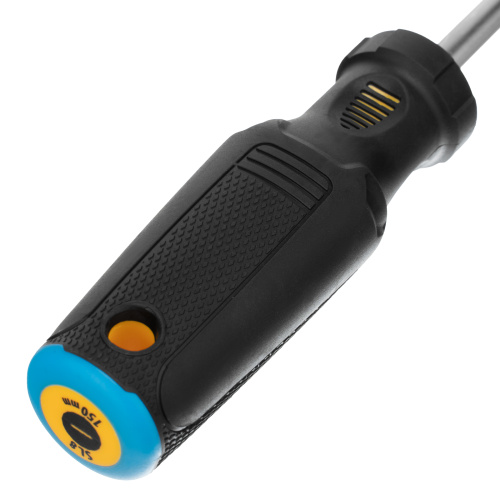 Отвертка SL8x150 мм, CrV, трехкомпонентная рукоятка Denzel по ценам производителя в Казани с доставкой по всей России