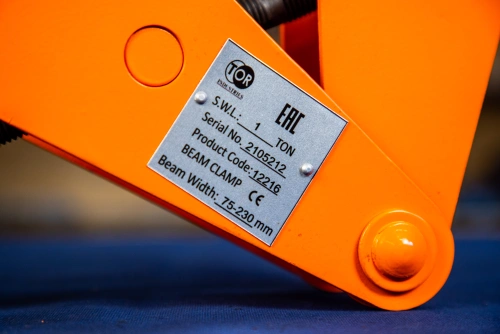 Захват балочный TOR LJ-Q-1 (г/п 1 т) по ценам производителя в Казани с доставкой по всей России