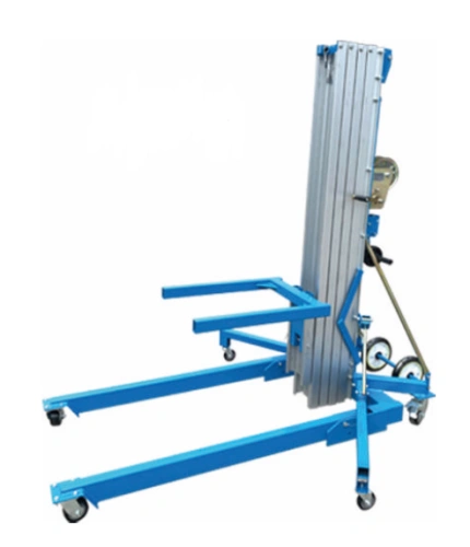 Подъемник телескопический для материалов 340 кг 5,0 м TOR LGA3450 купить в Москве с доставкой по всей России | ProtosMarket.ru