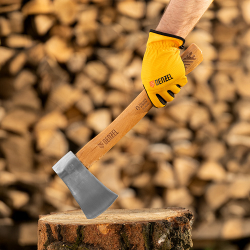 Топор кованый, 900 г, американский тип, буковая рукоятка, 430мм, EFP Denzel по ценам производителя в Казани с доставкой по всей России