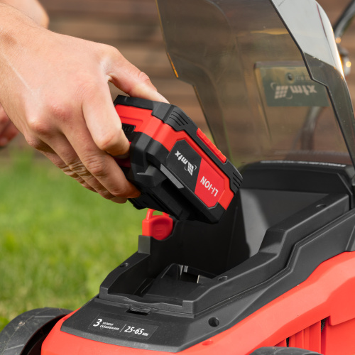 Газонокосилка аккумуляторная бесщеточная CLM-320, 320 мм, травосб. 30 л, Li-Ion, 20 В MTX по ценам производителя в Казани с доставкой по всей России