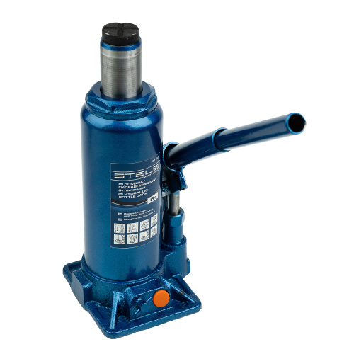 Домкрат гидравлический бутылочный, 6 т, H подъема 216-413 мм Stels купить в Москве с доставкой по всей России | ProtosMarket.ru