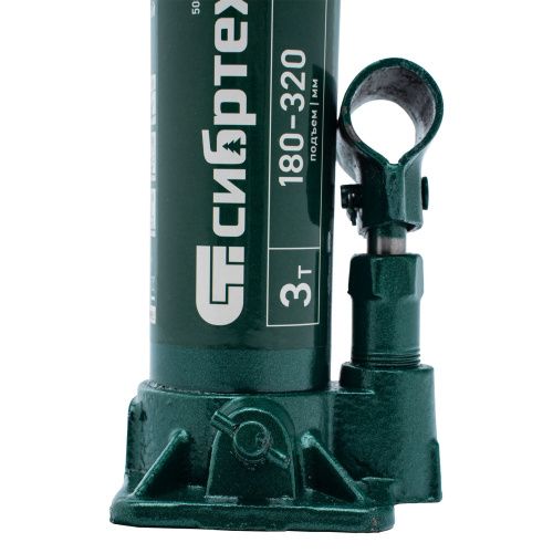 Домкрат гидравлический бутылочный, 3 т, 180-320 мм Сибртех купить в Москве с доставкой по всей России | ProtosMarket.ru