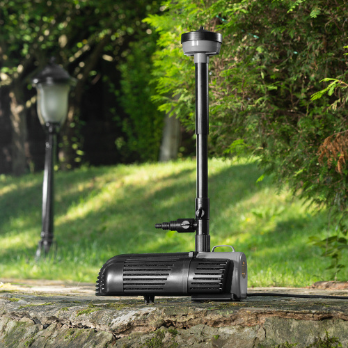 Насос фонтанный FNP90-39, 92 Вт, подъем 3,9 м, 3200 л/ч, колокольчик/каскад/гейзер Denzel купить в Москве с доставкой по всей России | ProtosMarket.ru