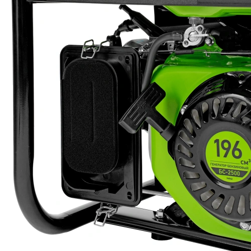 Генератор бензиновый БС-2500, 2.2 кВт, 230В, четырехтактный, 15 л, ручной стартер Сибртех купить в Москве с доставкой по всей России | ProtosMarket.ru