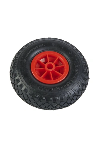 Колесо пневматическое резиновое 260 мм PR1805-2 (красное) купить в Москве с доставкой по всей России | ProtosMarket.ru