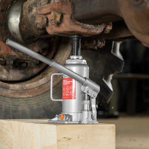 Домкрат гидравлический бутылочный, 12 т, h подъема 230-465 мм Matrix по ценам производителя в Казани с доставкой по всей России