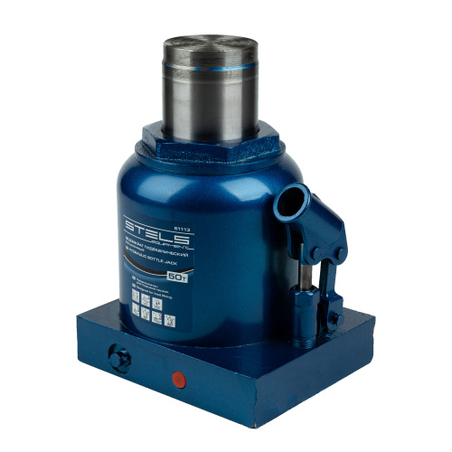 Домкрат гидравлический бутылочный, 50 т, H подъема 236-356 мм Stels купить в Москве с доставкой по всей России | ProtosMarket.ru