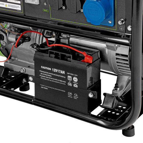 Генератор бензиновый БС-8000Э, 6,6 кВт, 230В, четырехтактный, 25 л, электростартер Сибртех по ценам производителя в Казани с доставкой по всей России