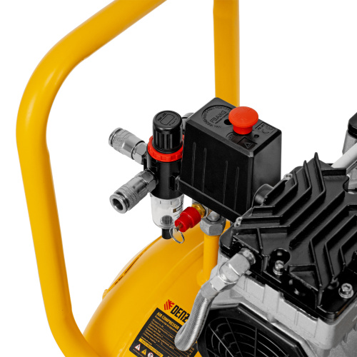 Компрессор безмасляный, малошумный DLS 1500/50, 1500 ВТ, 2x750, 50 л, 260 л/мин Denzel купить в Москве с доставкой по всей России | ProtosMarket.ru