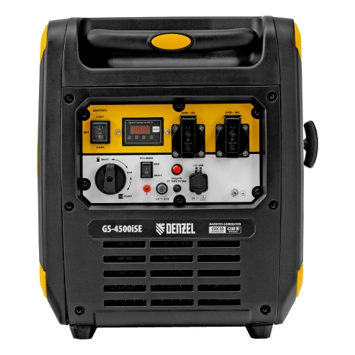 Генератор инверторный GS-4500iSE, 4,5 кВт, 230 В, закрытый корпус, электростартер Denzel по ценам производителя в Казани с доставкой по всей России