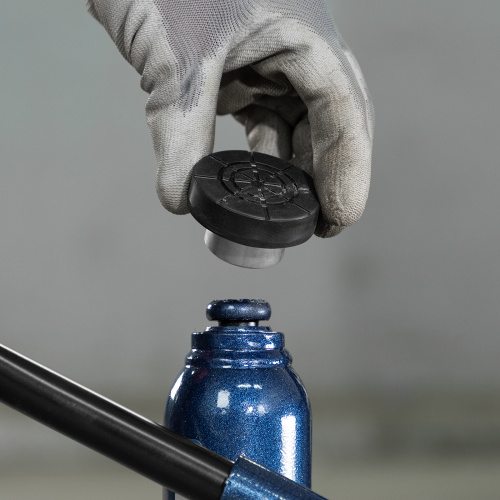 Резиновая опора для бутылочных домкратов, D штока 28 мм Matrix купить в Москве с доставкой по всей России | ProtosMarket.ru