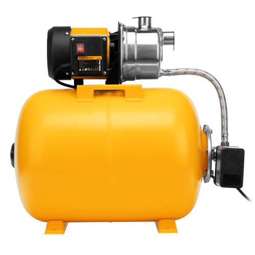 Насосная станция PSL1100X, 1100 Вт, 3600 л/ч, ресивер 50 л, подъем 45 м, нержавейка Denzel купить в Москве с доставкой по всей России | ProtosMarket.ru